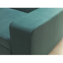 Sofa narożna COMPERA z pojemnikiem i funkcją spania