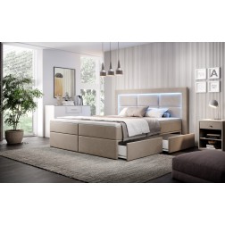 Łóżko kontynentalne Adria