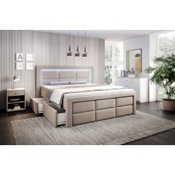 Łóżko kontynentalne Adria 2